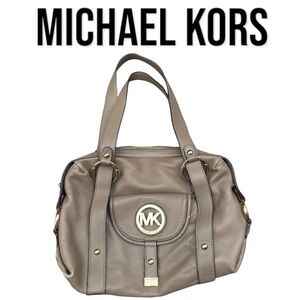 Michael Kors Beige Leather Handbag